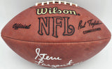 Steve Largent Autographed Official NFL Leather Game Football Seattle Seahawks MCS Holo #87149