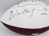 Walter Jones Autographed Seattle Seahawks Official White Logo Football "HOF 14" MCS Holo #64069