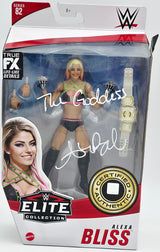 Alexa Bliss Autographed WWE Elite Collection #82 Action Figure "The Goddess" Beckett BAS Witness #WK90107
