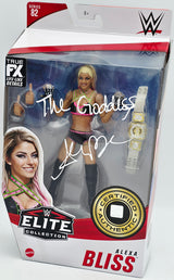 Alexa Bliss Autographed WWE Elite Collection #82 Action Figure "The Goddess" Beckett BAS Witness #WK90104