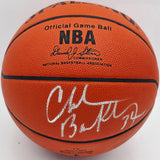 Charles Barkley Autographed Official NBA Leather Game Basketball Philadelphia 76ers (Flat) JSA #AV29215