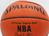 Charles Barkley Autographed Official NBA Leather Game Basketball Philadelphia 76ers (Flat) JSA #AV29215