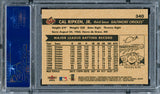 Cal Ripken Jr. Autographed 2001 Fleer Card #340 Baltimore Orioles PSA/DNA #83490464