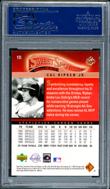 Cal Ripken Jr. Autographed 2005 U.D. Sweet Spot Classic Card #10 Baltimore Orioles PSA/DNA #83535832