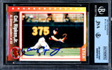 Cal Ripken Jr. Autographed 1995 Star Ripken 80 Card #9 Baltimore Orioles Box Set Beckett BAS #8979318