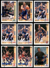 Autographed 1991-92 Upper Deck Basketball Cards (93 Count Lot) SKU #243413