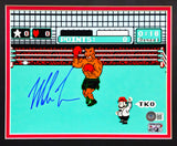 Mike Tyson Autographed Framed 11x14 Nintendo Punch-Out!! Photo With NES Controller Beckett BAS QR Stock #230191