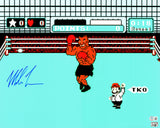 Mike Tyson Autographed Framed 16x20 Nintendo Punch-Out!! Photo With NES Controller Beckett BAS QR Stock #230195