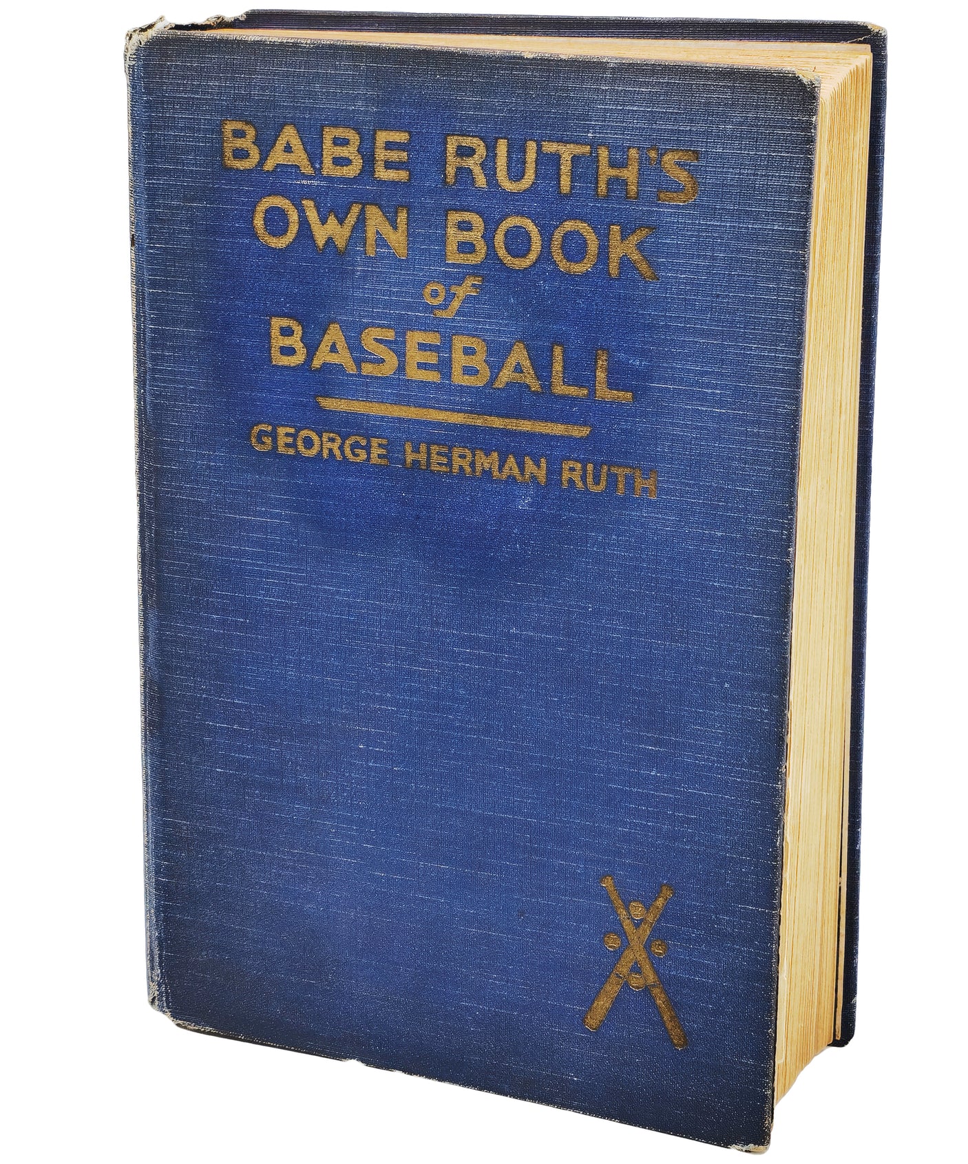 Babe Ruth Autographed 'Babe Ruth's Own Book of Baseball' Book New York Yankees JSA #YY60760