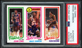 Magic Johnson Autographed 1980 Topps Rookie Card Los Angeles Lakers Auto Grade Gem Mint 10 PSA/DNA #42350940