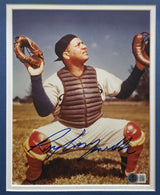 Roy Campanella Autographed Framed 8x10 Photo Brooklyn Dodgers Beckett BAS #AE08260