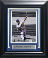 Clayton Kershaw Autographed Framed 8x10 Photo Los Angeles Dodgers PSA/DNA #4A51282