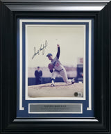 Sandy Koufax Autographed Framed 8x10 Photo Los Angeles Dodgers Beckett BAS #AE08256
