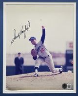 Sandy Koufax Autographed Framed 8x10 Photo Los Angeles Dodgers Beckett BAS #AE08256