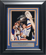 Wayne Gretzky Autographed Framed 8x10 Photo Edmonton Oilers Stanley Cup JSA #B83803