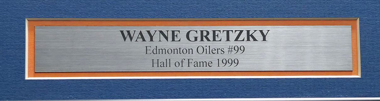 Wayne Gretzky Autographed Framed 8x10 Photo Edmonton Oilers Stanley Cup JSA #B83803