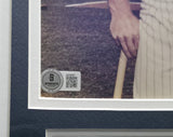 Mickey Mantle Autographed Framed 8x10 Photo New York Yankees Beckett BAS #AE08267