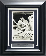 Hank Greenberg Autographed Framed 8x10 Photo Detroit Tigers Beckett BAS #AE08266