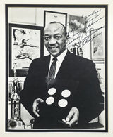 Jesse Owens Autographed Framed 8x10 Photo 1936 Olympics Gold Medalist "To the 4th Graders" Beckett BAS #AE08272