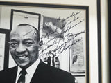 Jesse Owens Autographed Framed 8x10 Photo 1936 Olympics Gold Medalist "To the 4th Graders" Beckett BAS #AE08272
