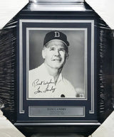 Tom Laundry Autographed Framed 8x10 Photo Dallas Cowboys "Best Wishes" Beckett BAS QR #BP55234