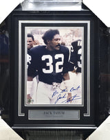Jack Tatum Autographed Framed 8x10 Photo Oakland Raiders "Be the Best" Beckett BAS QR #BP55245