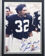 Jack Tatum Autographed Framed 8x10 Photo Oakland Raiders "Be the Best" Beckett BAS QR #BP55245