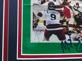 Herb Brooks, Jim Craig & Mike Eruzione Autographed Framed 8.5x11 Sports Illustrated Cover 1980 Team USA Miracle On Ice Beckett BAS #AE08276