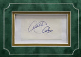 Arthur Ashe Autographed Framed 2x4 Cut Signature Collage PSA/DNA #82028193