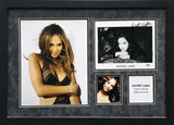 Jennifer Lopez Autographed Framed 8x10 Photo Collage "Best Wishes" PSA/DNA #X78237