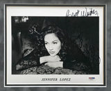 Jennifer Lopez Autographed Framed 8x10 Photo Collage "Best Wishes" PSA/DNA #X78237