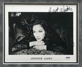 Jennifer Lopez Autographed Framed 8x10 Photo Collage "Best Wishes" PSA/DNA #X78237