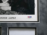 Jennifer Lopez Autographed Framed 8x10 Photo Collage "Best Wishes" PSA/DNA #X78237