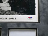 Jennifer Lopez Autographed Framed 8x10 Photo Collage "Best Wishes" PSA/DNA #X78237