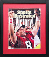 Steve Young Autographed Framed 16x20 Photo San Francisco 49ers "SB XXIX MVP" SY Holo SKU #242653