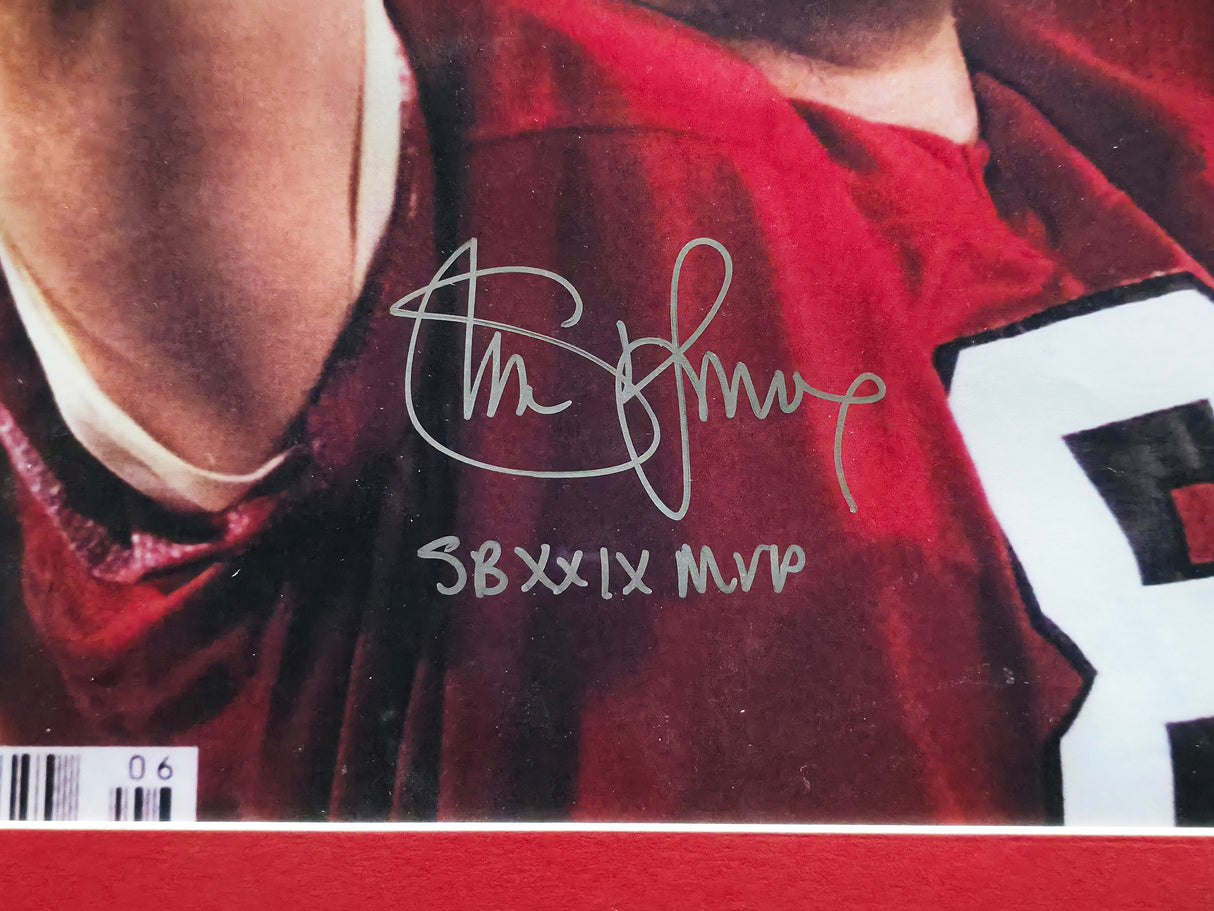 Steve Young Autographed Framed 16x20 Photo San Francisco 49ers "SB XXIX MVP" SY Holo SKU #242653