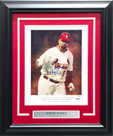 Albert Pujols Autographed Framed 11x14 Photo St. Louis Cardinals #135/700 UDA Holo #SH032842