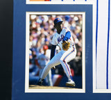 New York Mets Darryl Strawberry Autographed Framed White Jersey Collage JSA #W751058
