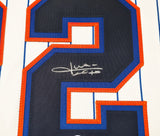 New York Mets Juan Soto Autographed White Nike Jersey Size L Beckett BAS QR Stock #242671