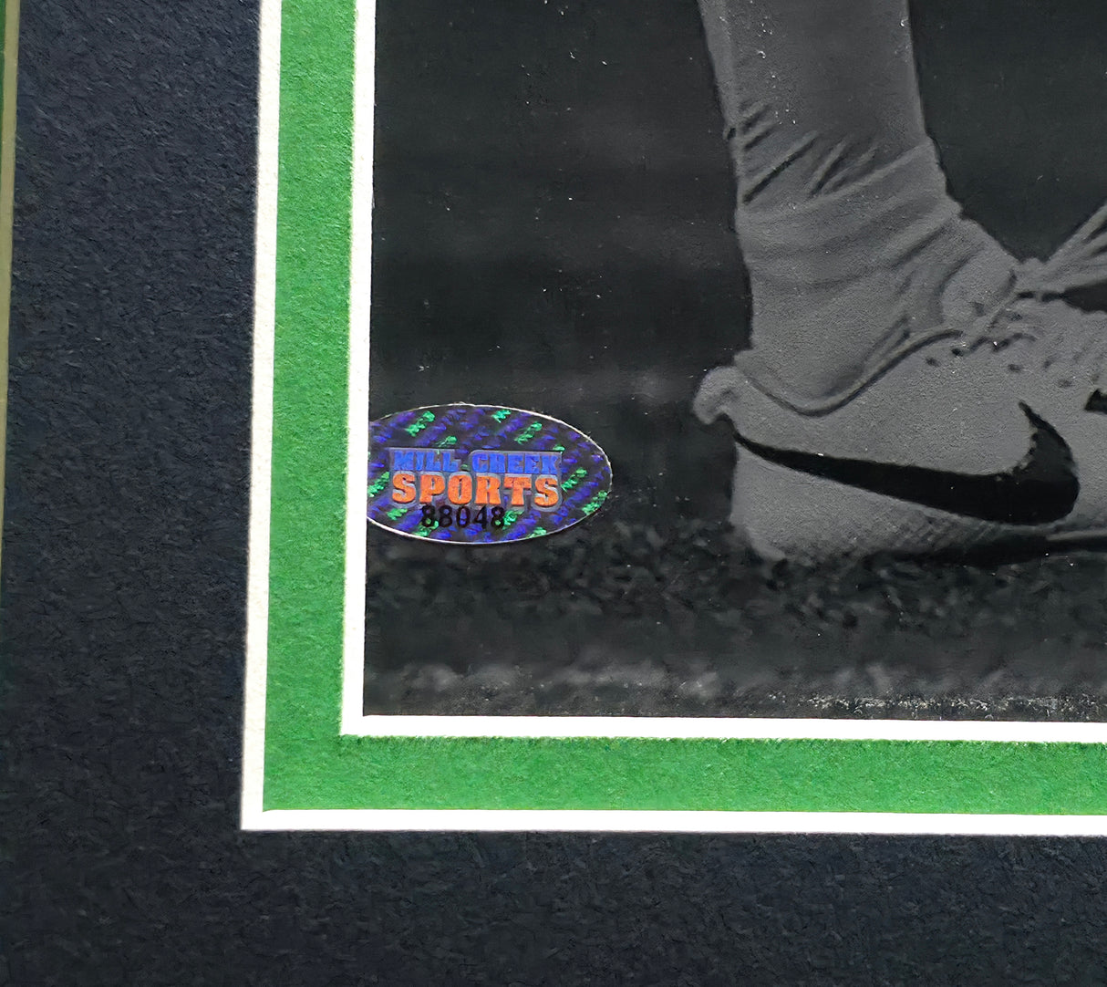 Jaxon Smith-Njigba Autographed Framed 16x20 Photo Seattle Seahawks MCS Holo Stock #242616