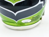 Ernest Jones IV Autographed Seattle Seahawks Speed Mini Helmet MCS Holo Stock #242557