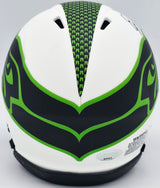 Ernest Jones IV Autographed Seattle Seahawks Lunar Eclipse White Speed Mini Helmet MCS Holo Stock #242555