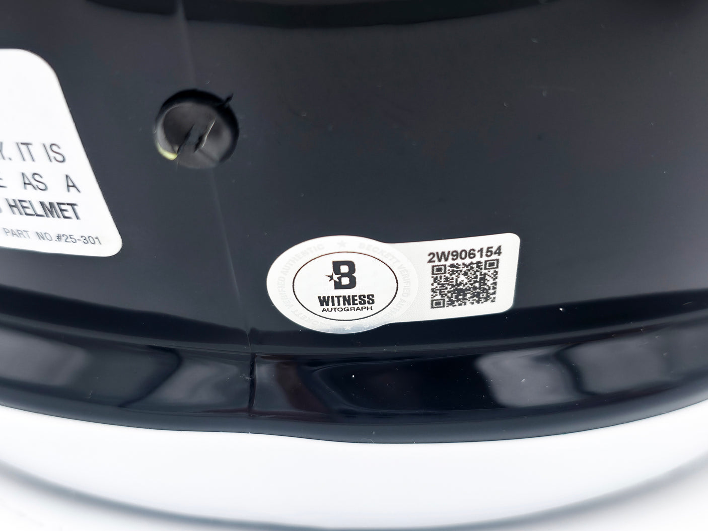 Michael Penix Jr. Autographed Atlanta Falcons 1990-02 Throwback Black Full Size Speed Replica Helmet Beckett BAS Witness Stock #242568