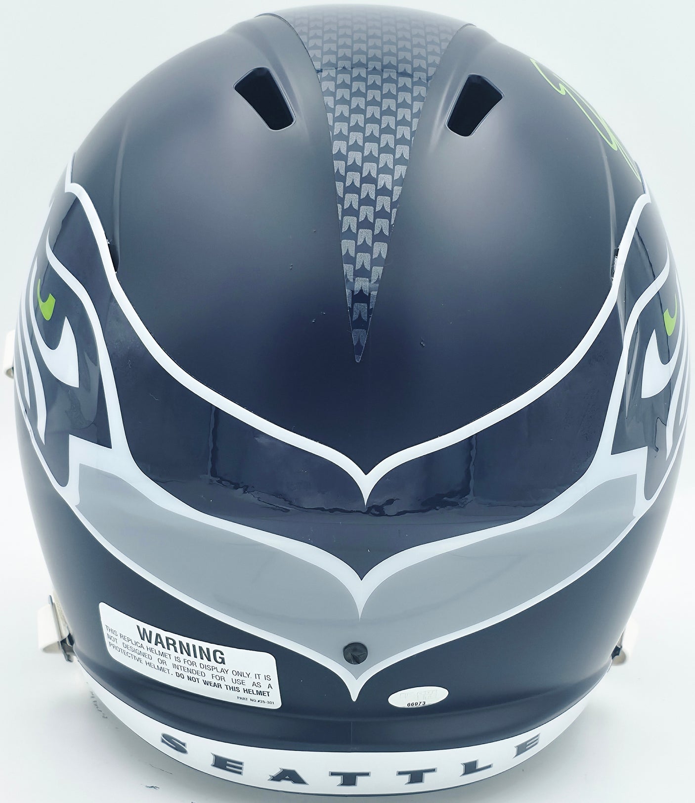 Ernest Jones IV Autographed Seattle Seahawks Full Size Speed Replica Helmet MCS Holo Stock #242553