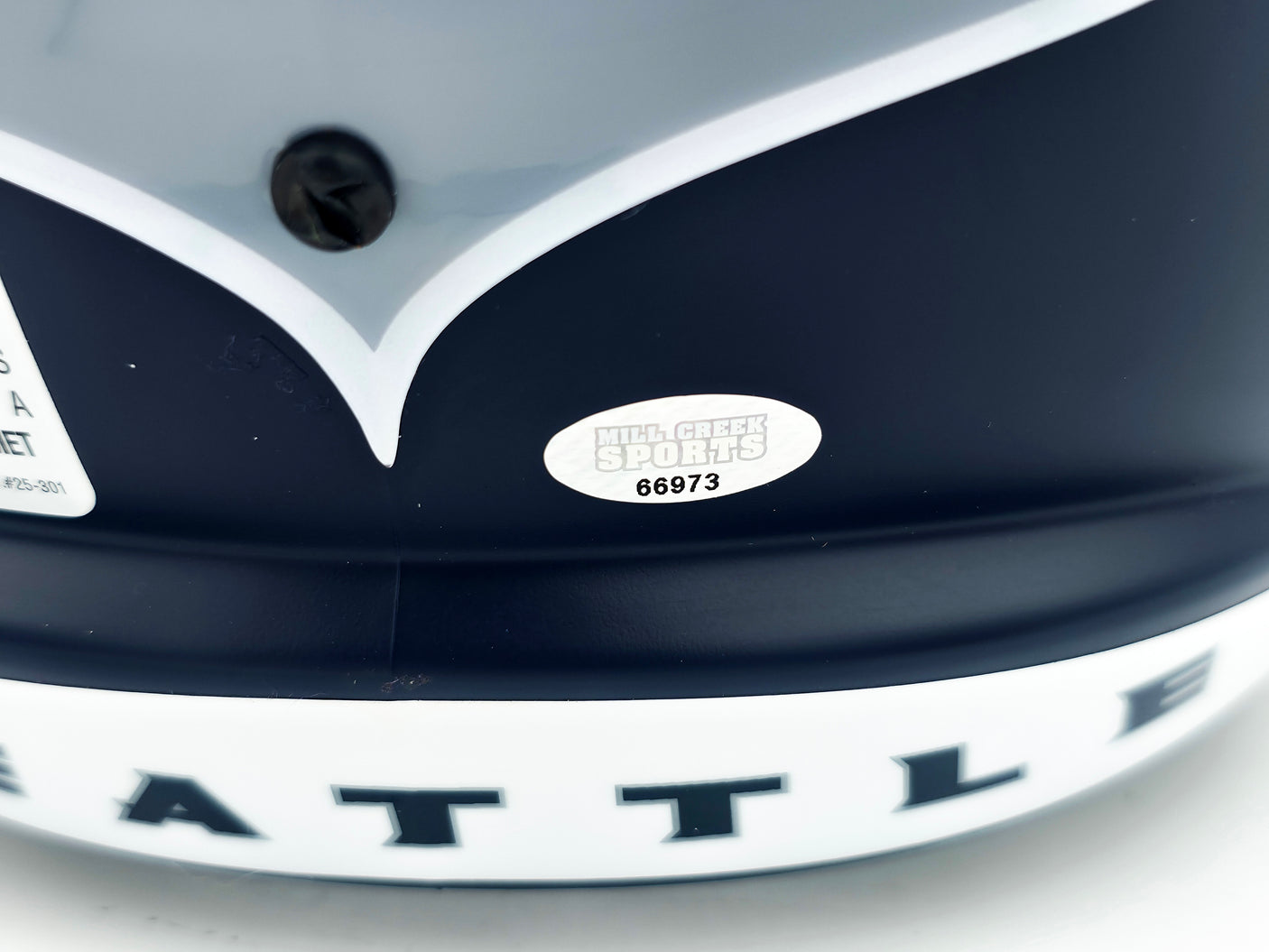 Ernest Jones IV Autographed Seattle Seahawks Full Size Speed Replica Helmet MCS Holo Stock #242553