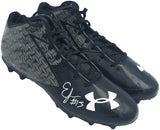 Ernest Jones IV Autographed Pair of Black Under Armour Cleats Seattle Seahawks Size 10.5 MCS Holo Stock #242563