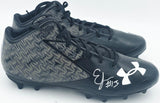 Ernest Jones IV Autographed Pair of Black Under Armour Cleats Seattle Seahawks Size 10.5 MCS Holo Stock #242563