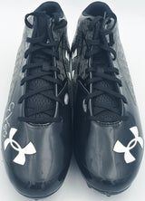 Ernest Jones IV Autographed Pair of Black Under Armour Cleats Seattle Seahawks Size 10.5 MCS Holo Stock #242563