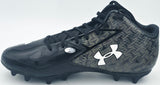 Ernest Jones IV Autographed Pair of Black Under Armour Cleats Seattle Seahawks Size 10.5 MCS Holo Stock #242563
