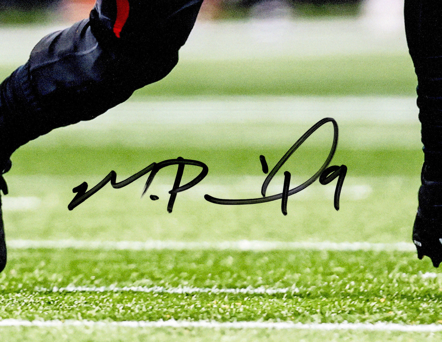 Michael Penix Jr. Autographed 16x20 Photo Atlanta Falcons Beckett BAS Witness Stock #242581
